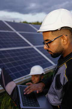 Common work solar panels employee renewable source