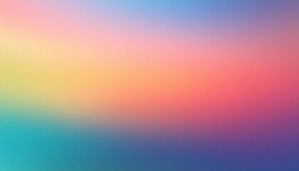 Fototapeta premium Soft Gradient Pastel Background with Subtle Textured Overlay, Featuring a Smooth Transition from Warm Pink and Peach Hues to Cool Blues and Purples, Ideal for Design, Art Projects