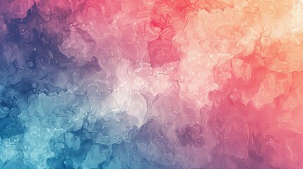 Fototapeta premium Hushed gradient flat design top view surreal theme water color Triadic Color Scheme