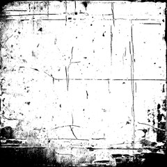Worn and Scratched Grunge Texture with Old Film Look