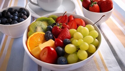 フルーツの盛り合わせ