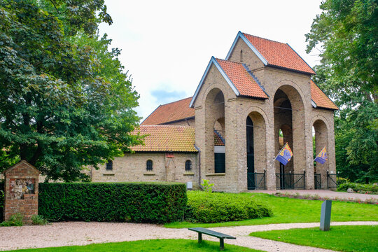 chapel of Saint Bonifatius, who was beheaded in year 754 in Dokkum, which is  one of the Eleven Cities of Friesland in The  Netherlands