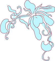 vector sketch illustration silhouette design wall decoration traditional vintage ethnic ornament