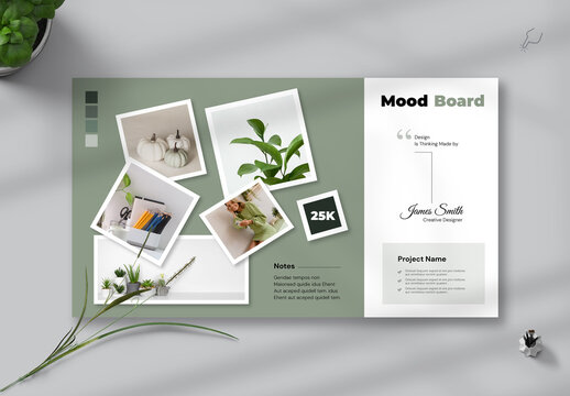 Creative Moodboard Layout