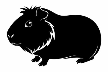 
guinea pig silhouette, Guinea Pig vector illustration
