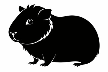
guinea pig silhouette, Guinea Pig vector illustration