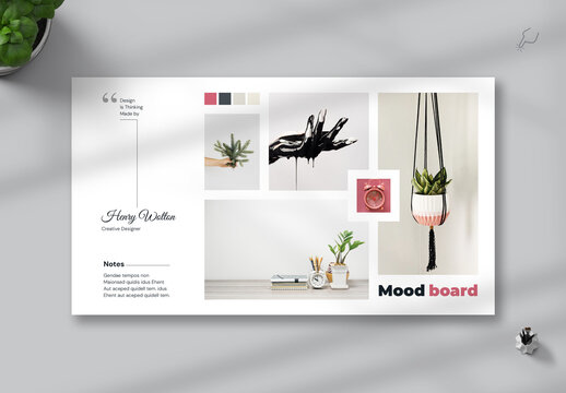 Simple Moodboard Template
