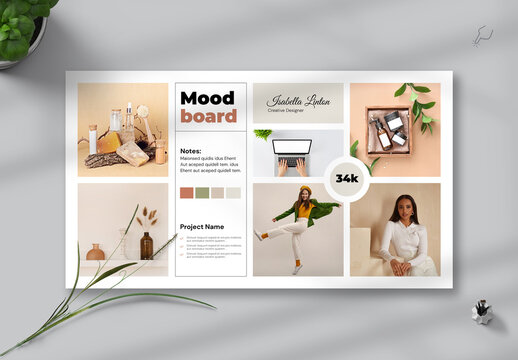 Simple Moodboard Layout
