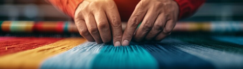 A closeup of an illustrators hand holding a bristle brush, applying watercolor to a sketchbook, photorealistic, textured paper, soft lighting, highdefinition 8K , high-resolution, ultra HD,up32K HD
