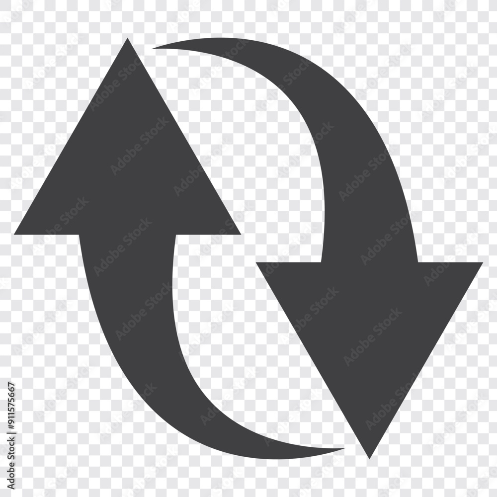 Poster vector up and down arrow flat style. up and down arrows icon vector. eps 10.