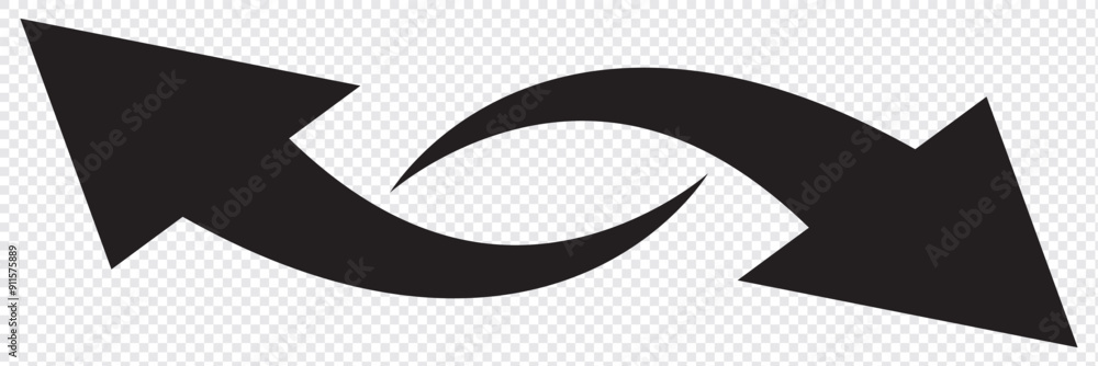 Poster vector up and down arrow flat style. up and down arrows icon vector. eps 10.
