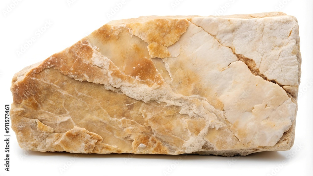 Poster sun-bleached stone with textured surface generative ai