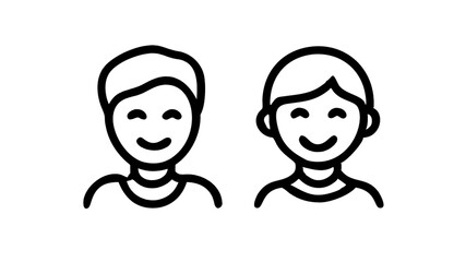 Romantic Couple Watching Sunrise at the Sea – Vector Illustration of Woman, Man, and Family in Flat Cartoon Style, generative ai