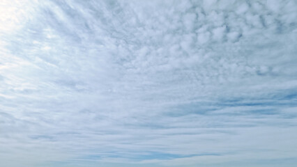 Obraz premium beautiful big bright clouds in the blue sky bg - photo of nature