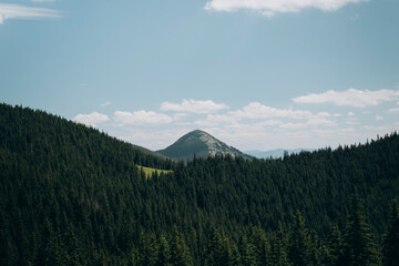 Naklejka premium Mount Khomyak 