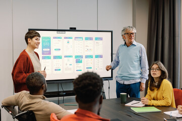 Engaged presentation collaborative work environment