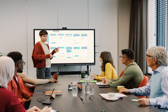 Tech Startups engaged members strategy session office