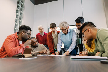 Collaborative dynamics team business meeting