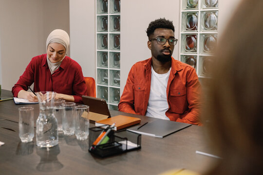 Focused note taking collaborative workspace