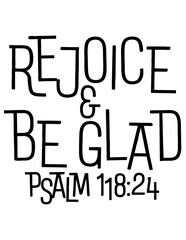 REJOICE AND BE GLAD VECTOR