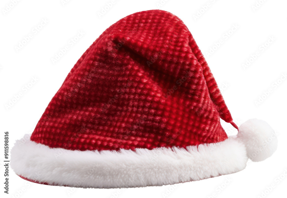 Sticker PNG Hat christmas white background celebration.