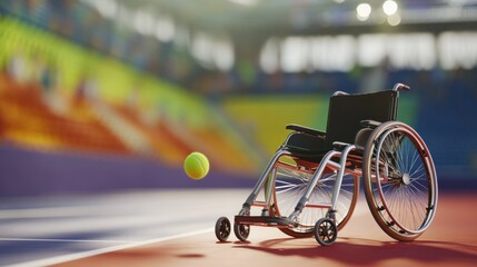 Wheelchair tennis at the Paralympic Games olympics games paris sport for people with disabilities