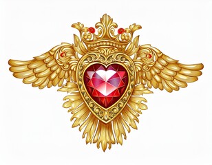 Ex-Voto C&oelig;ur Rubis