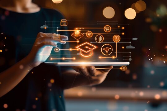 Digital Education Elearning Platform with Innovative Tools and Technology designed for modern learning and education. Embracing online courses, interactive learning, and virtual classroom methods