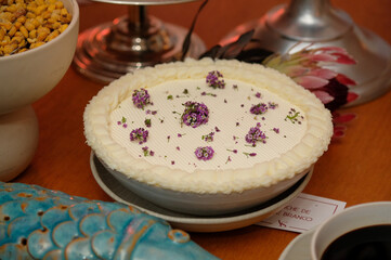 food, sour cream, buffet, haute cuisine, gastronomy