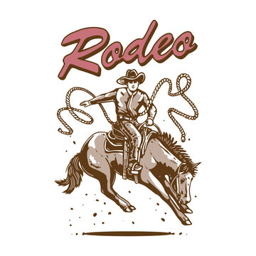 Rodeo illustration