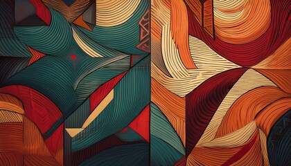 Patterns and textures of conceptual illustration with Unique patterns, textures, and abstract backgrounds that can be used in various designs