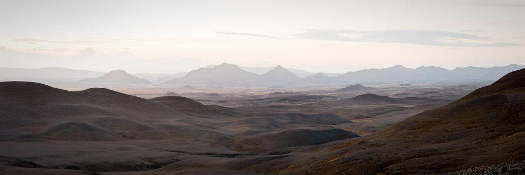 High mountain tundra region of Iceland