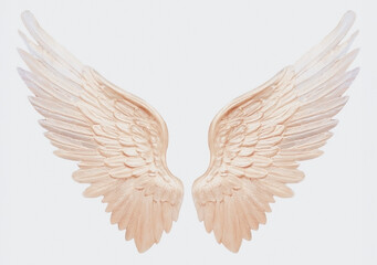 Obraz premium Angel wings, 天使の羽根, generated by AI.