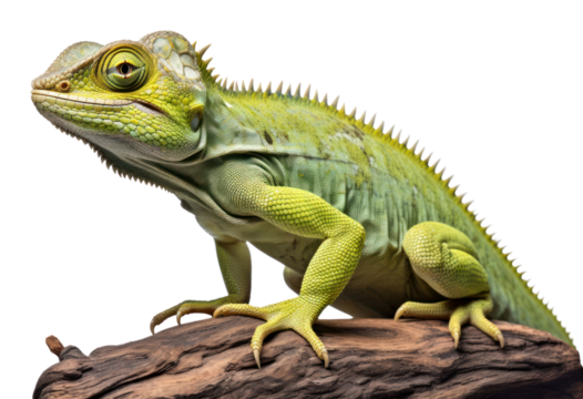 PNG Basilisk chameleon reptile iguana animal.