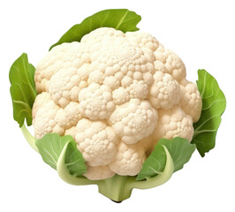 PNG Cauliflower vegetable plant food.