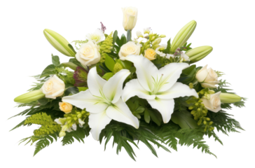 PNG Flower plant white flower arrangement.