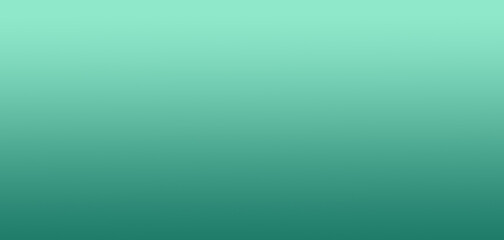 Horizontal turquoise background with a gradient transition from dark to light. Background for design, print and graphic resources. Design: flyers, business cards, banners, packaging.