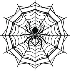 Free Spider web Black and white