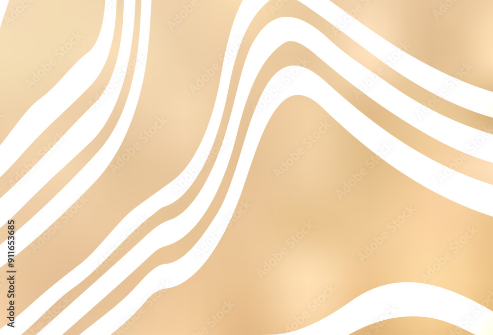 Poster light yellow vector layout with wry lines.