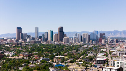 Fototapeta premium Downtown Denver Colorado Skyline