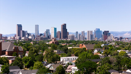 Downtown Denver Colorado Skyline