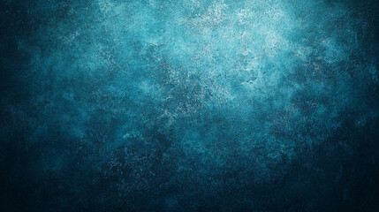 Obraz premium dark blue background texture with black vignette in old vintage textured border design dark elegant teal color wall with light spotlight center