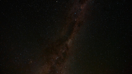 Milky Way Over Mountains