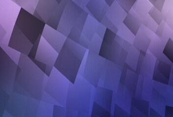 Light Pink, Blue vector background in polygonal style.