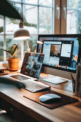 Interactive Online Learning Platform Interface Displaying Various Courses and Lessons for Education