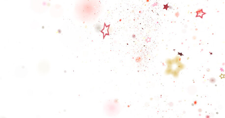 XMAS Stars - Glossy 3D Christmas star icon. Design element for holidays. -