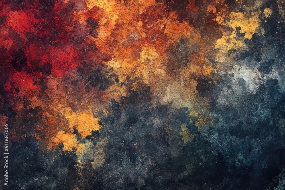 Poster lively artistic background with dark stone or slate-like patterns and textures
