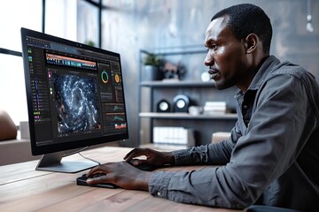 people work in the office