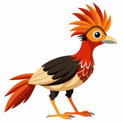  Hoatzin Animal Vector Illustration