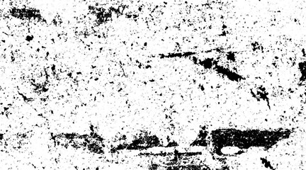 Grunge black and white pattern. Monochrome particles abstract texture. Background